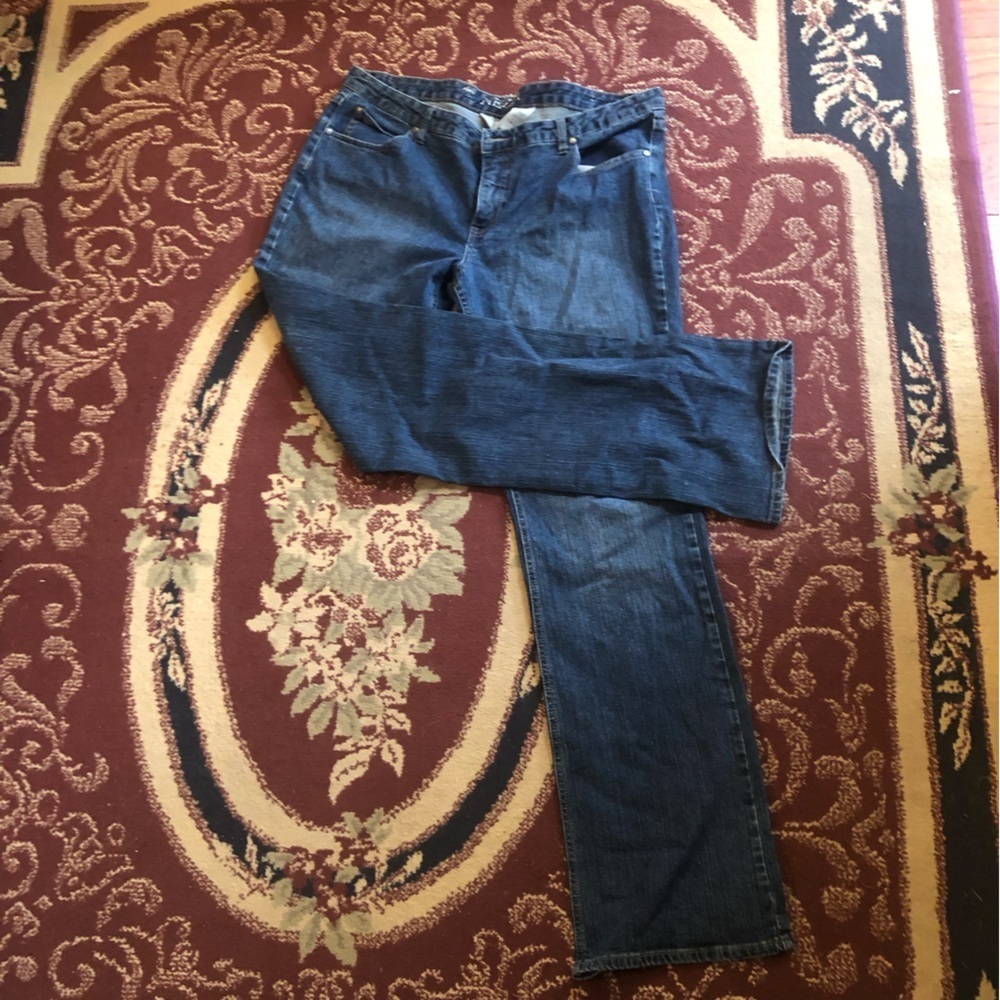 Blue Straight Jeans Classic Denim nevada jeans ,low rise